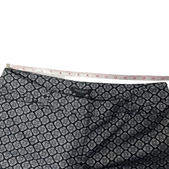 White House Black Market Women's  Diamond Print Pants in Size 12 Long - Picture 6 of 13